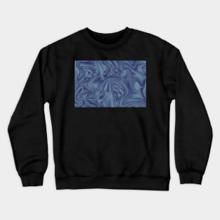 Abstract Swirling Marble Pattern Crewneck Sweatshirt